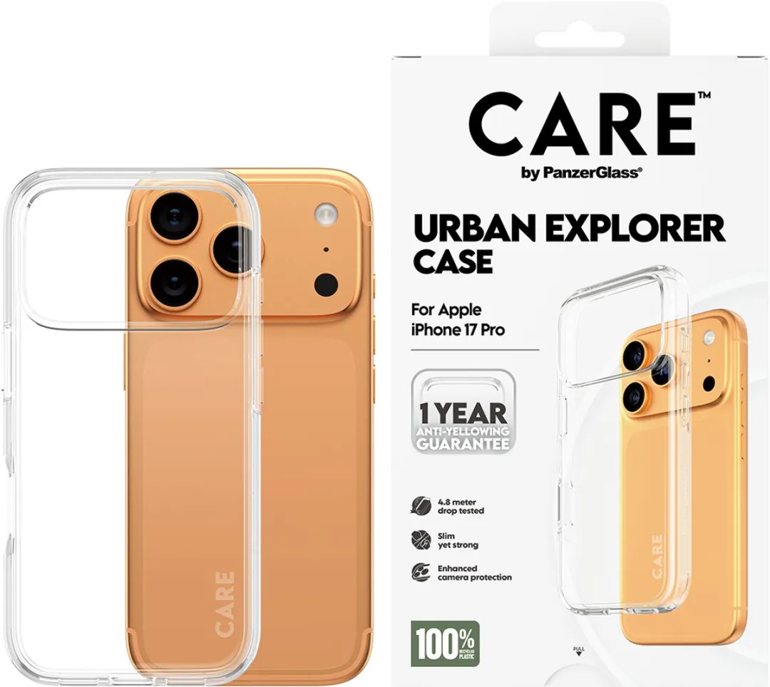 PanzerGlass Flagship Urban Explorer Hoesje iPhone 17 Pro - Zwart