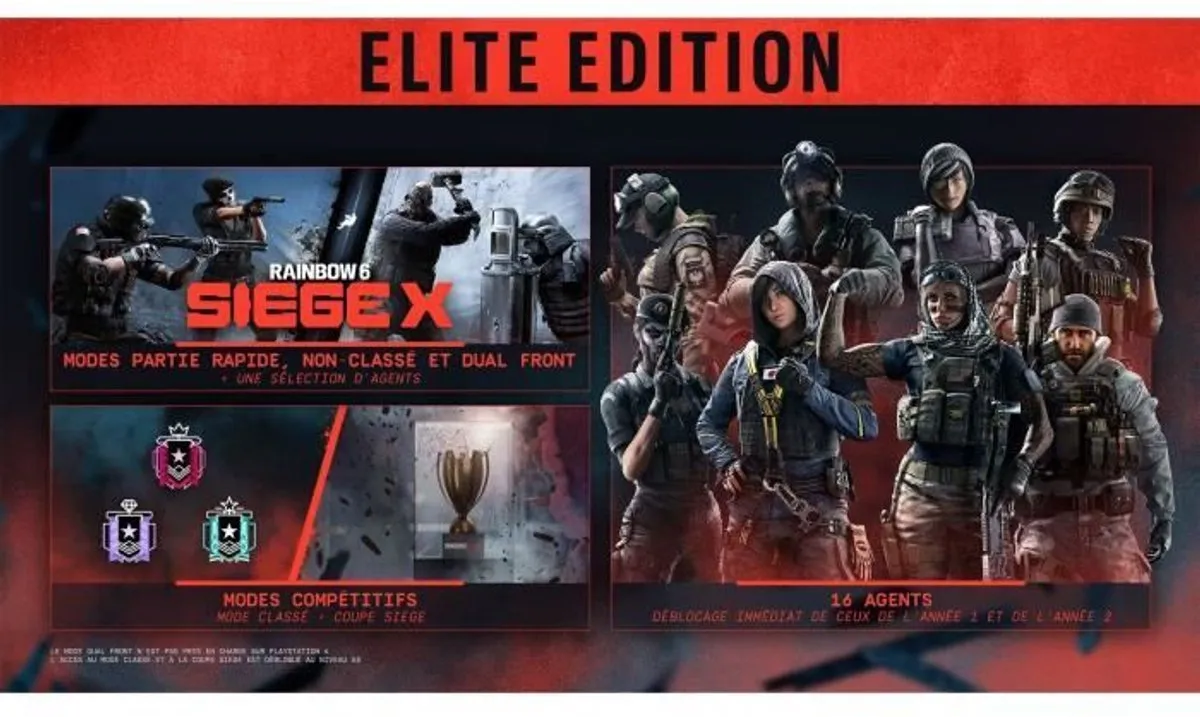 Ubisoft Tom Clancy’s Rainbow Six Siege X Elite Edition PS5