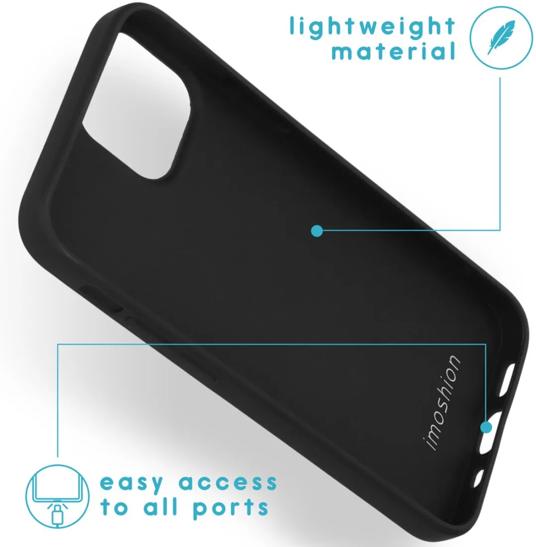 Imoshion Hoesje iPhone 13 Mini - Zwart
