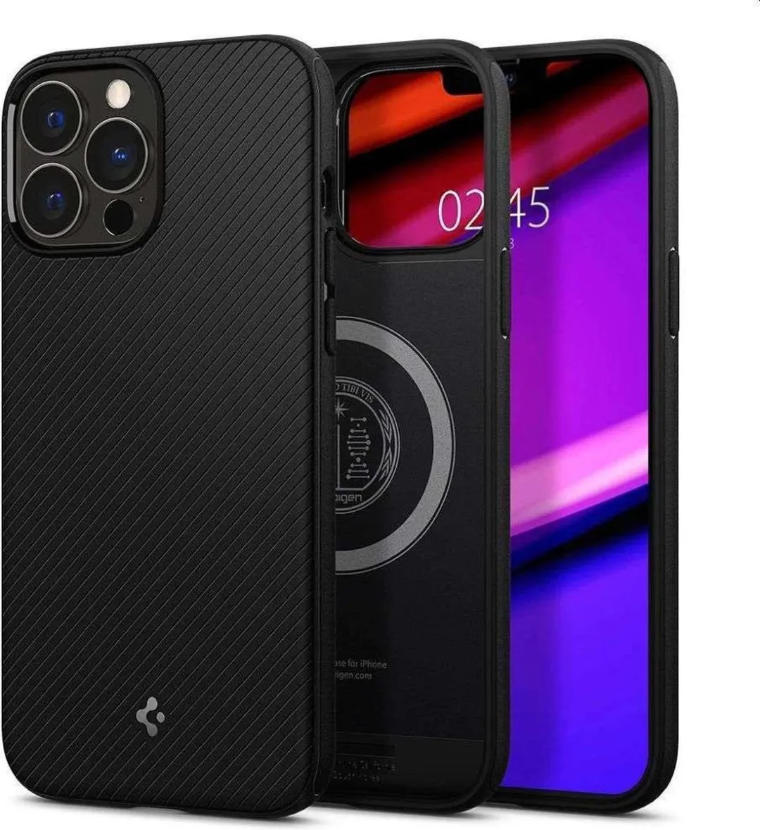 Spigen ACS03281 Hoes iPhone 13 Pro - Zwart