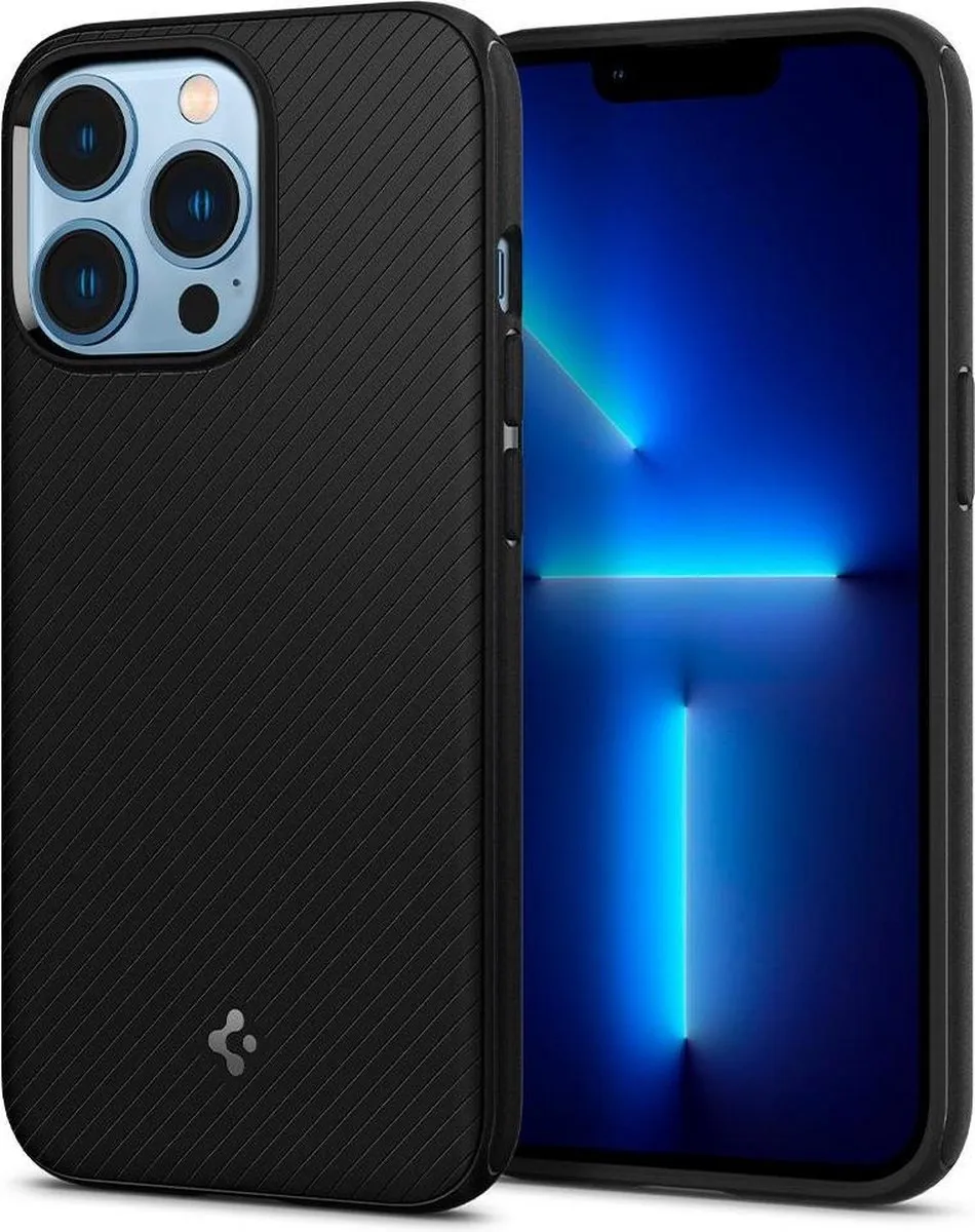 Spigen ACS03281 Hoes iPhone 13 Pro - Zwart - afbeelding 6 van 6