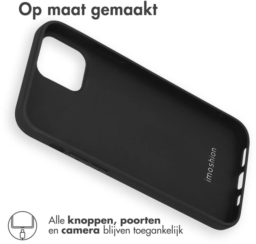 Imoshion Hoesje iPhone 12/12 Pro - Zwart