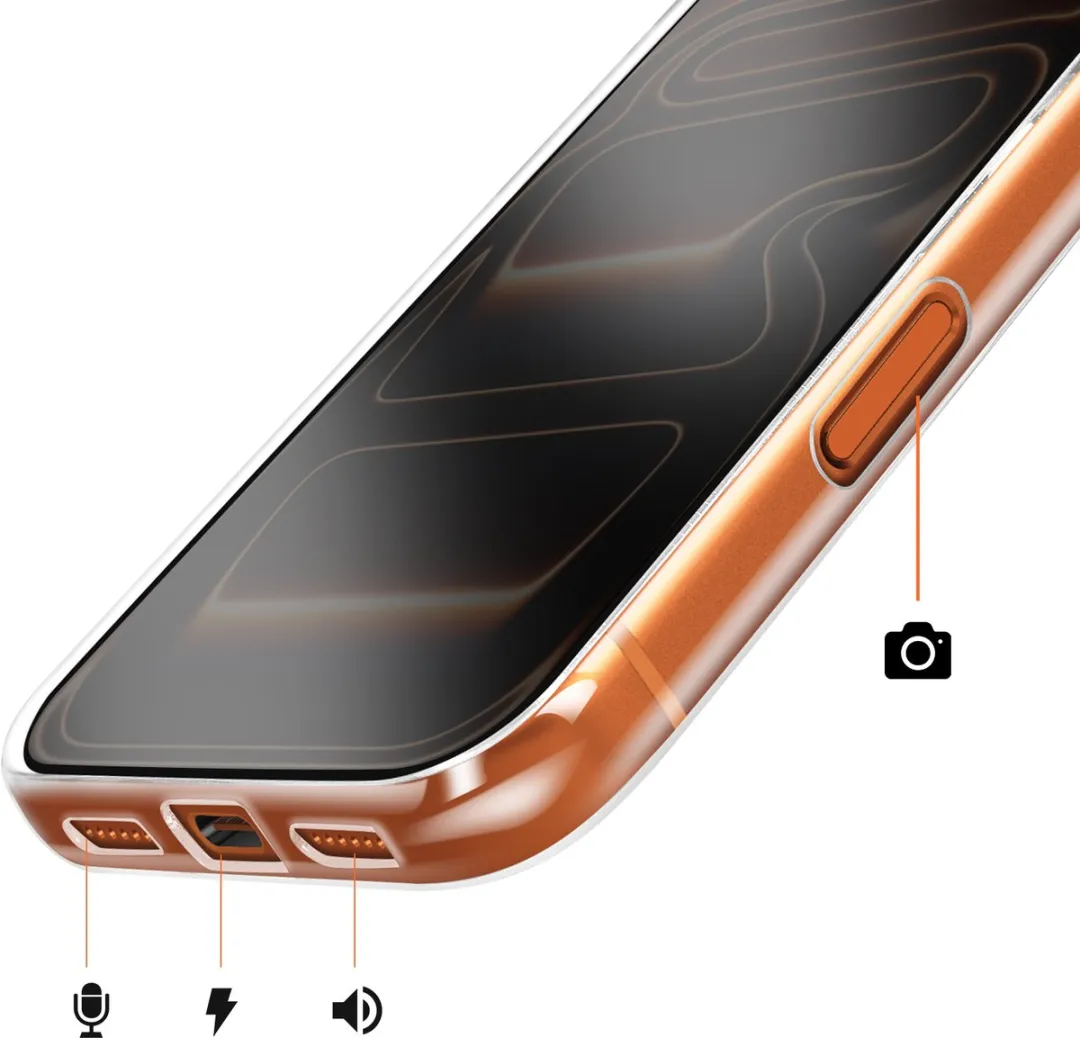 Spigen Liquid Crystal Magsave Case iPhone 17 Pro - Transparant - MagSafe
