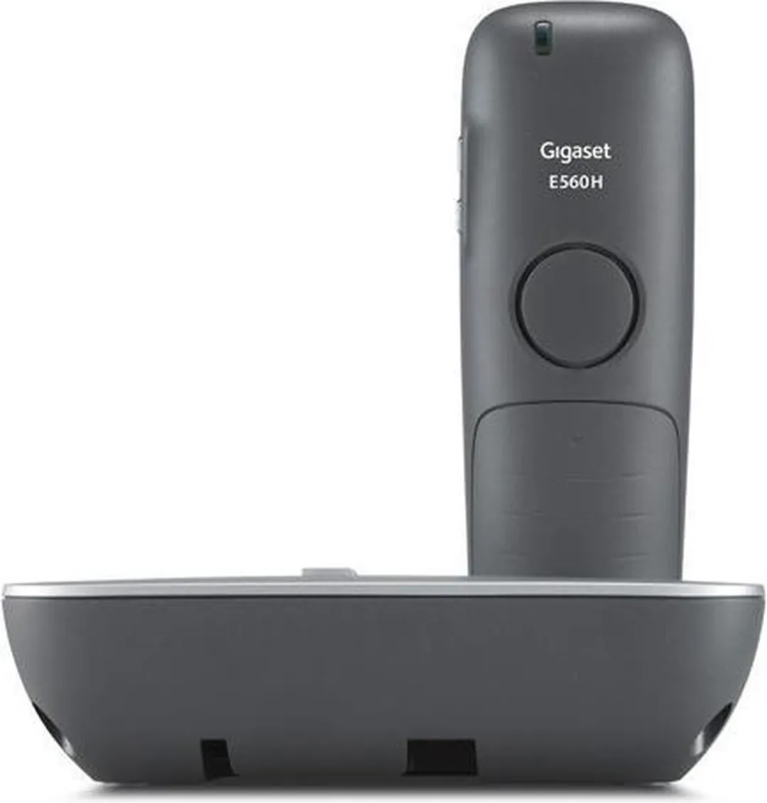 Gigaset E560A DECT Telefoon - Zwart/Zilver