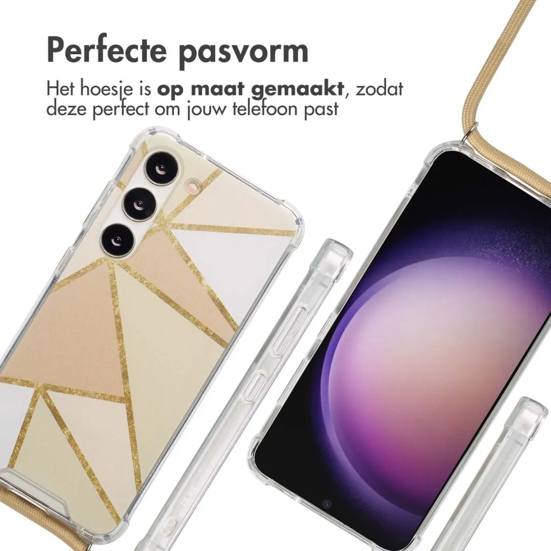 Imoshion Hoesje Samsung Galaxy S23 Beige Graphic - afbeelding 2 van 6