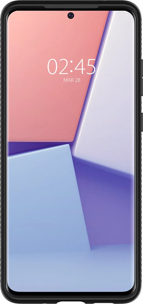 Spigen Liquid Air ACS00712 Hoesje - Samsung Galaxy S20 Ultra - Zwart