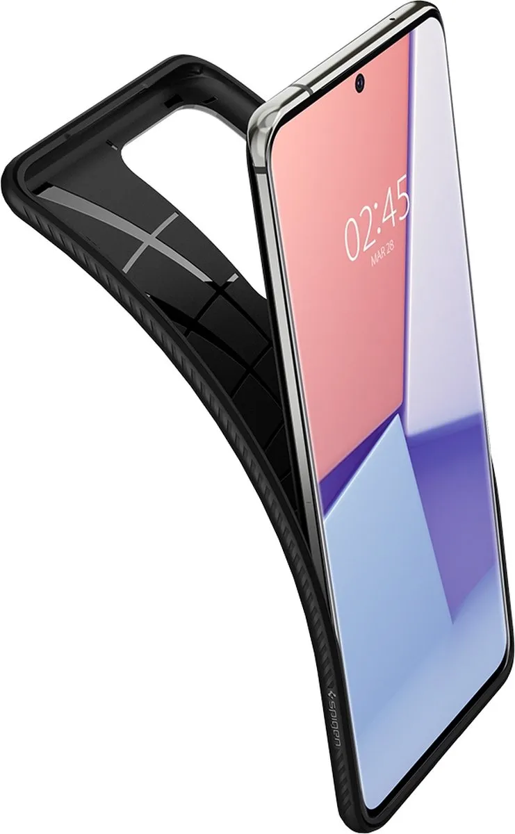 Spigen Liquid Air ACS00712 Hoesje - Samsung Galaxy S20 Ultra - Zwart