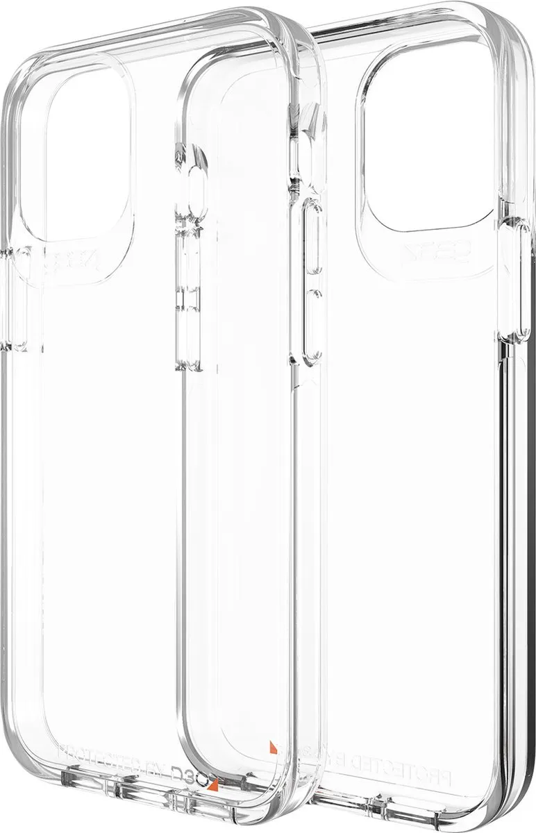 Gear4 Crystal Palace D3O iPhone 12 Mini Hoesje - Transparant