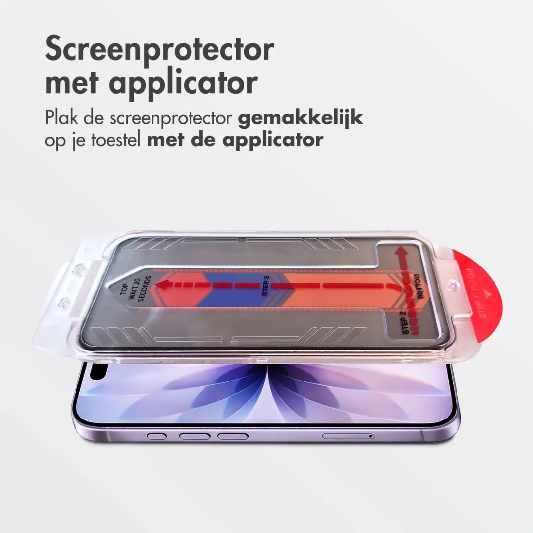 Accezz Screenprotector SH00089413 - iPhone 17 - Gehard Glas