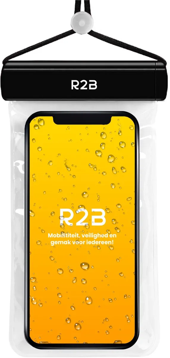 R2B Waterdicht Telefoonhoesje met Koord