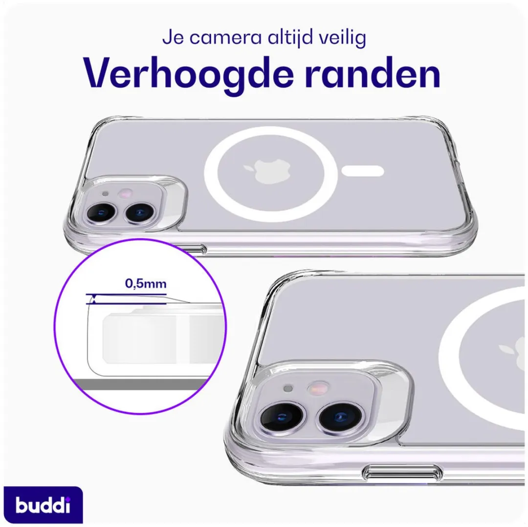 Buddi Core BCIP11CL Hoesje iPhone 11 - MagSafe - Transparant