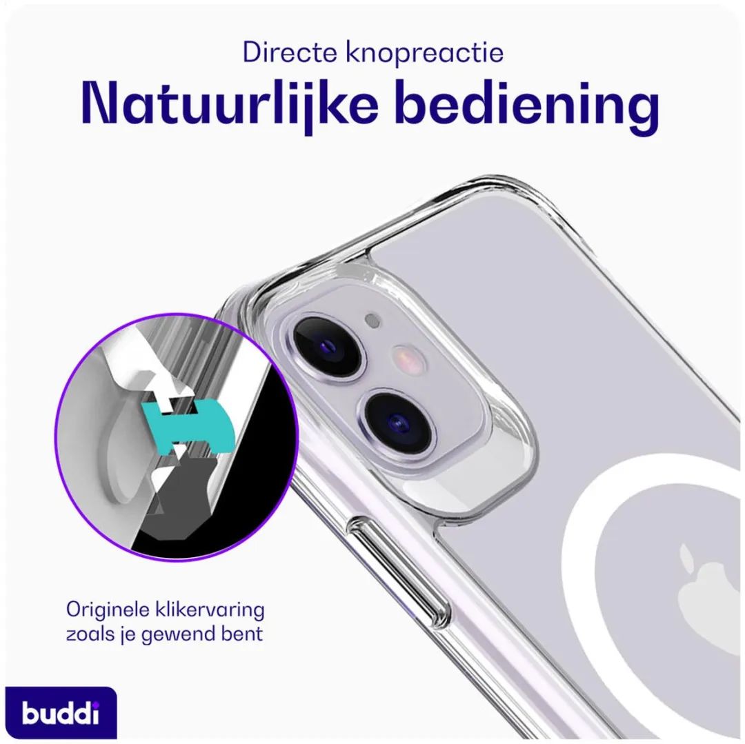 Buddi Core BCIP11CL Hoesje iPhone 11 - MagSafe - Transparant