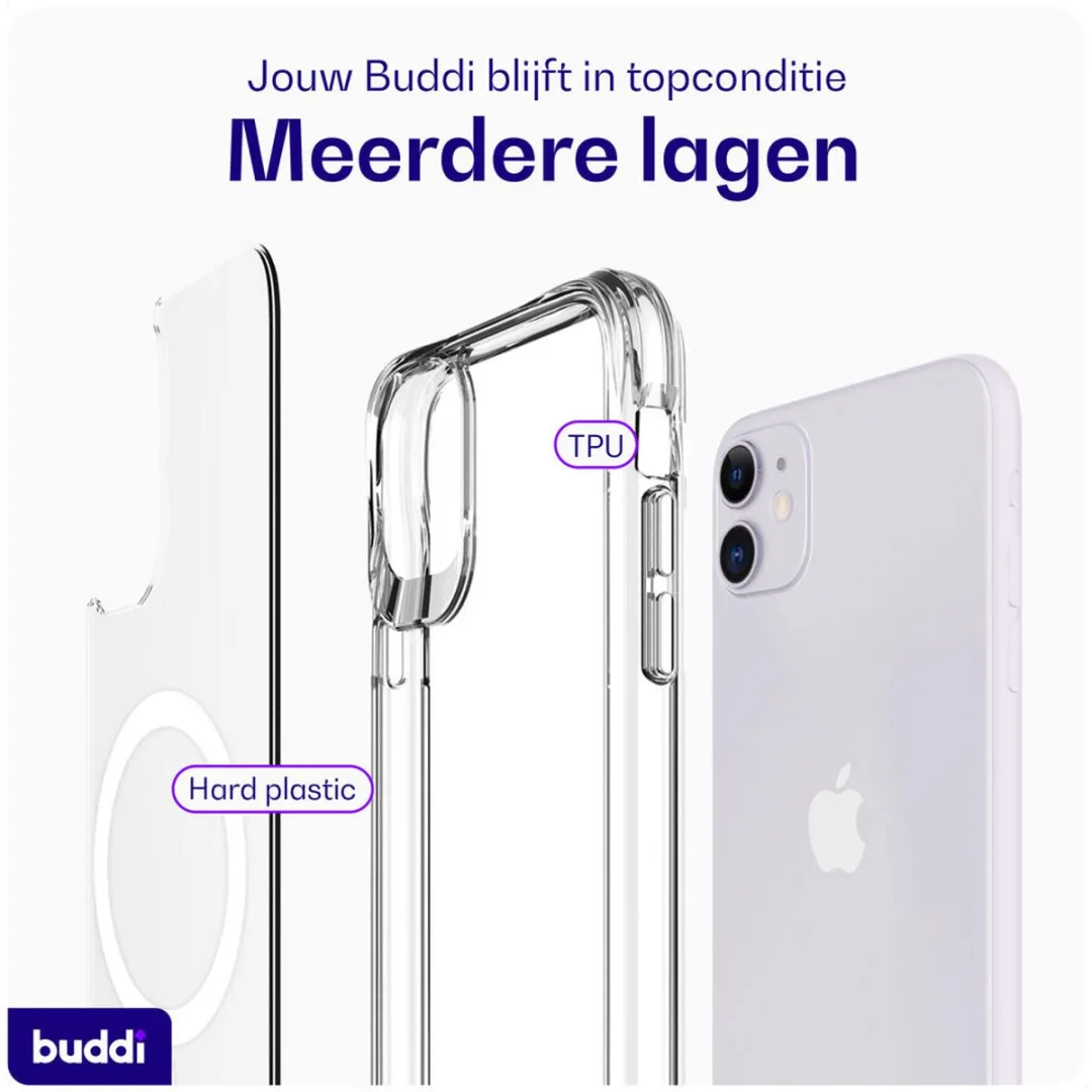 Buddi Core BCIP11CL Hoesje iPhone 11 - MagSafe - Transparant