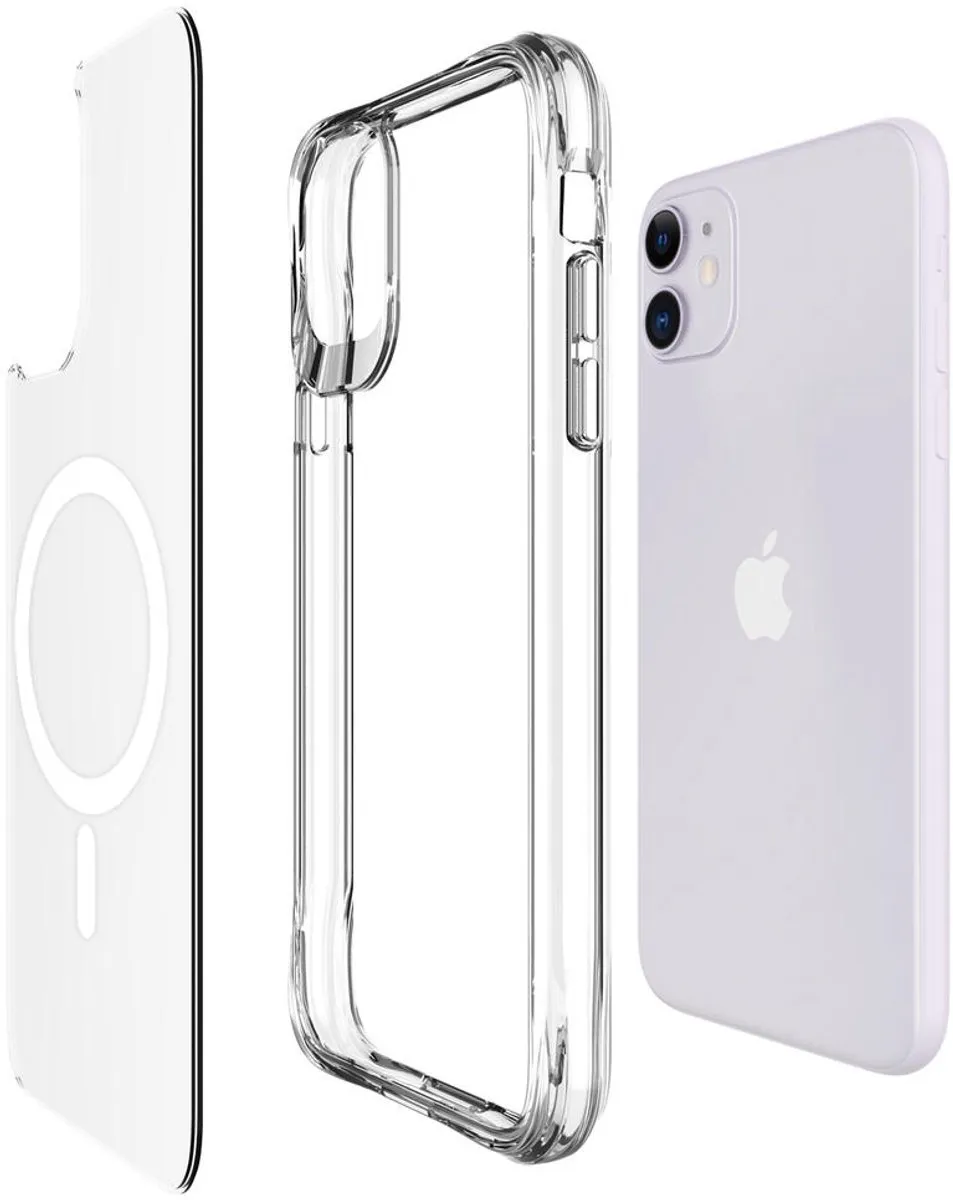 Buddi Core BCIP11CL Hoesje iPhone 11 - MagSafe - Transparant - afbeelding 6 van 6
