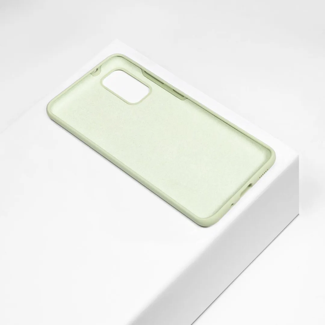BMAX Siliconen Hoesje Samsung Galaxy S20 - Mintgroen