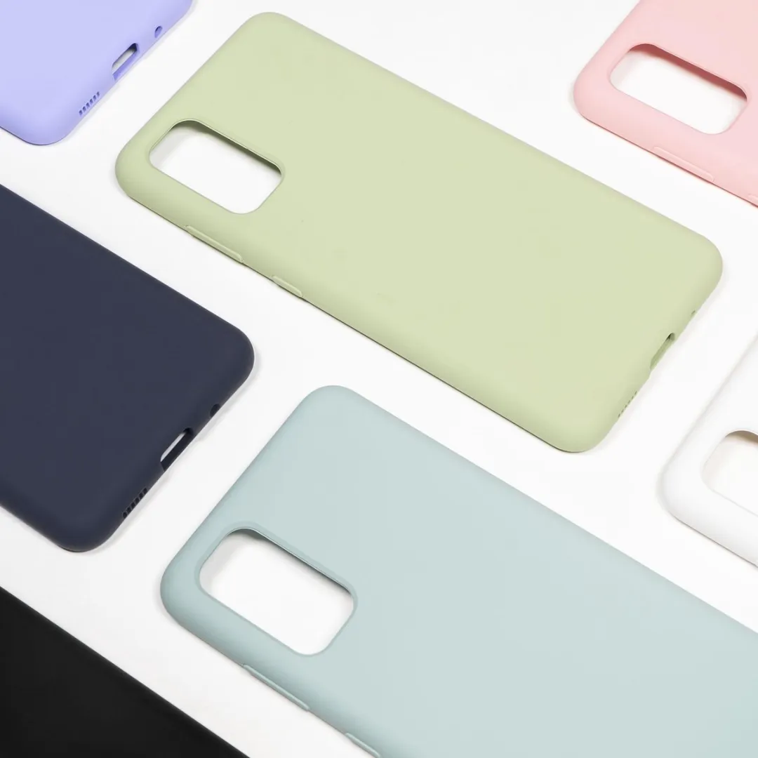 BMAX Siliconen Hoesje Samsung Galaxy S20 - Mintgroen