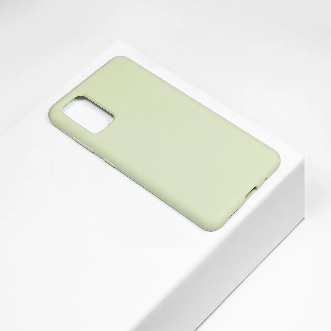 BMAX Siliconen Hoesje Samsung Galaxy S20 - Mintgroen