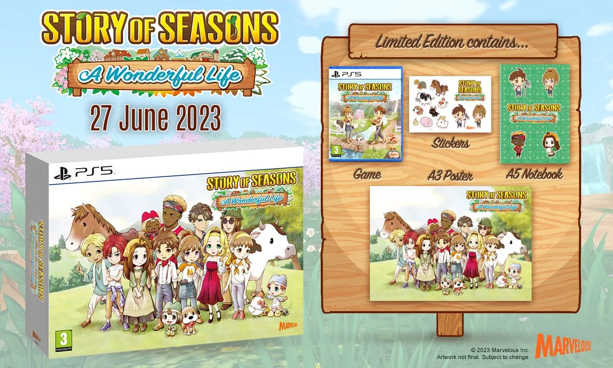 Mindscape Story of Seasons: A Wonderful Life Limited Edition - PS5