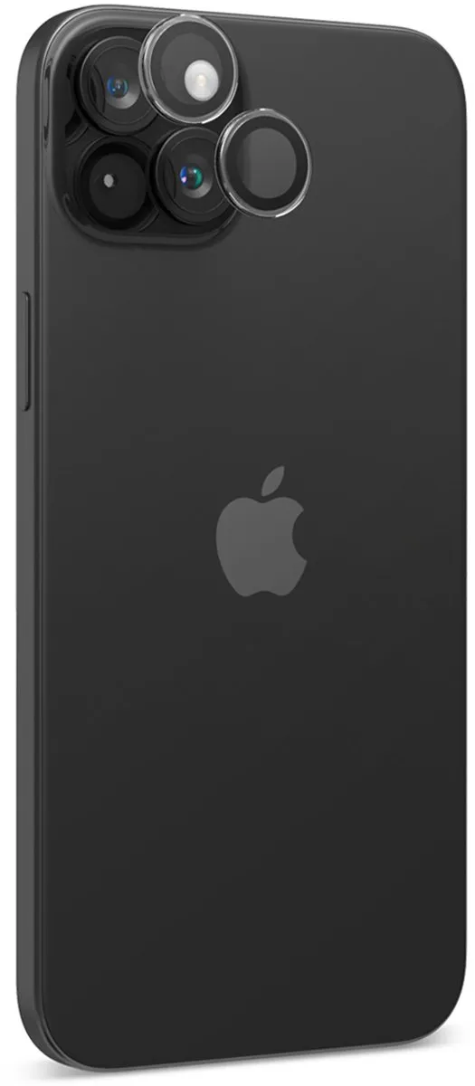 Spigen Optik Pro iPhone 15/15 Plus Camera Lens Protector Glas - 2 Stuks