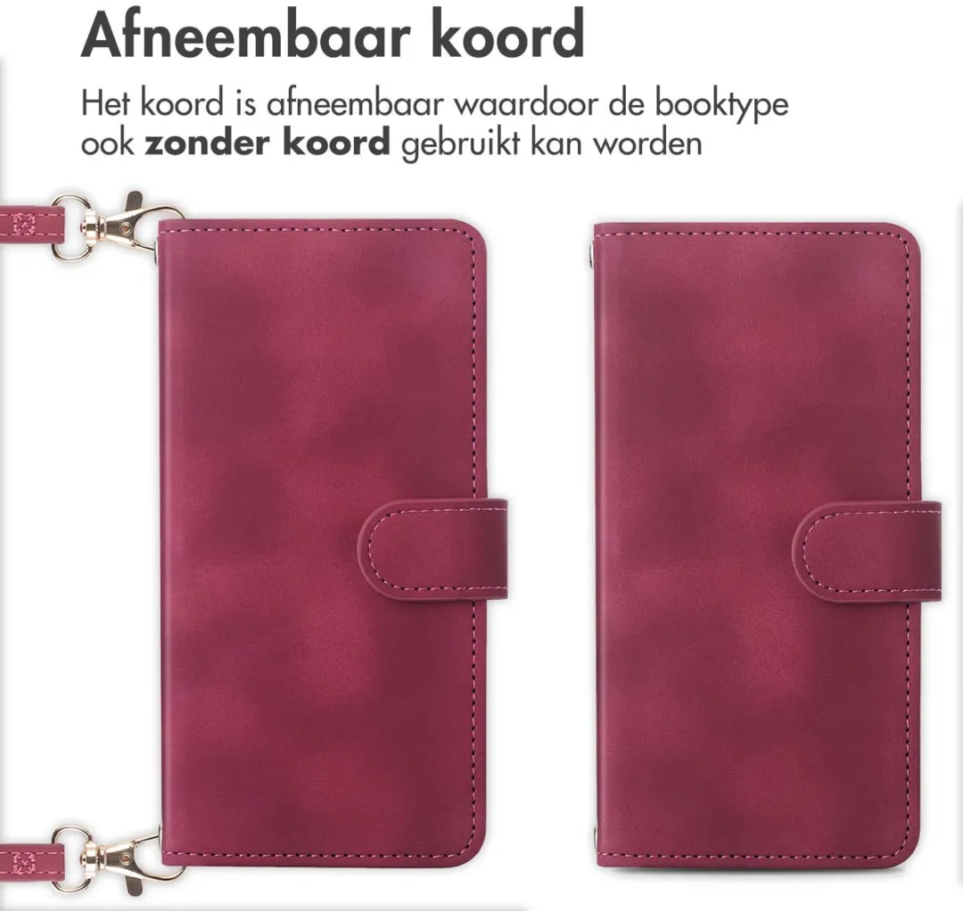 Imoshion Bookcase Hoesje Google Pixel 8a - 3 Pasjes - Rood