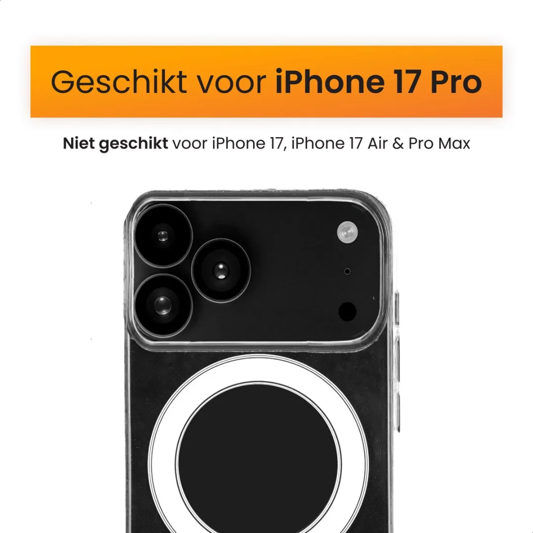 R2B Amersfoort iPhone 17 Pro Hoesje - Transparant