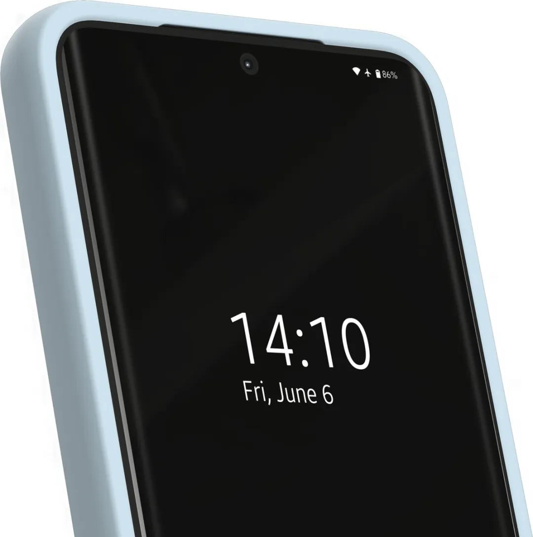 iDeal of Sweden Silicone Hoesje Light Blue IDSICMS-I2361-83 - Samsung Galaxy S24