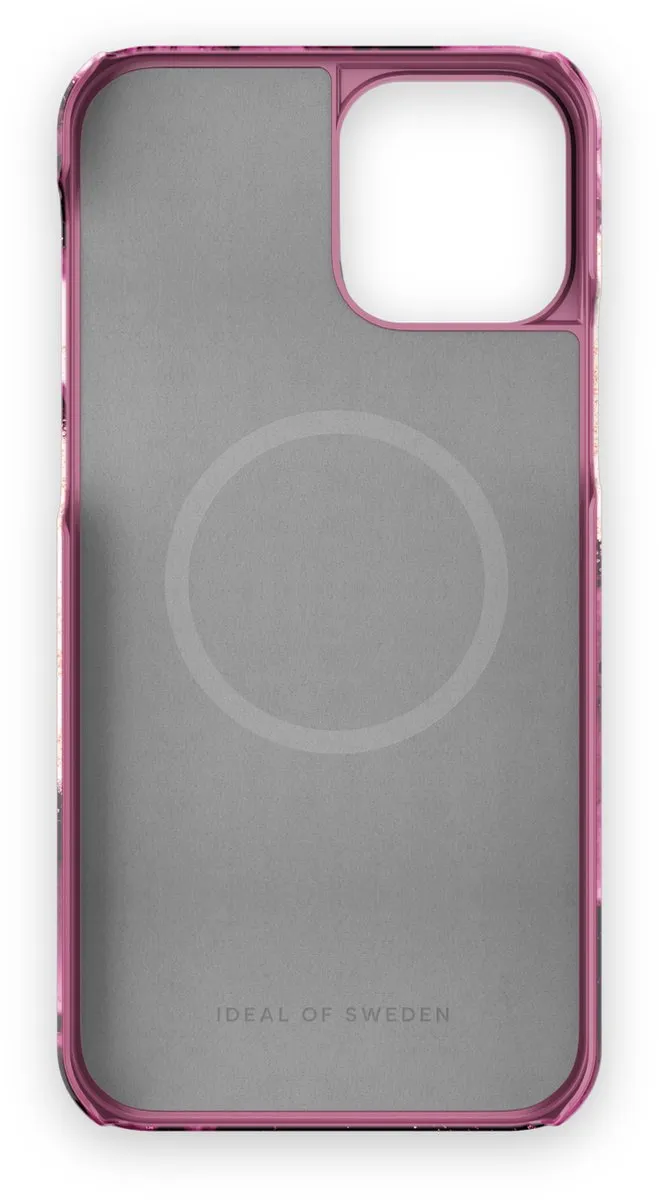 iDeal of Sweden iPhone 12/12 Pro Case Golden Ruby Marble - MagSafe - afbeelding 2 van 2