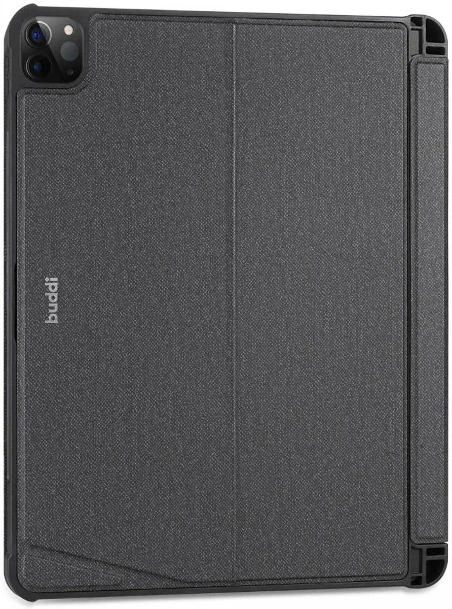 Buddi Thorn Hoes iPad Air 11 2024/2025 Toetsenbordhoes - Zwart/Grijs