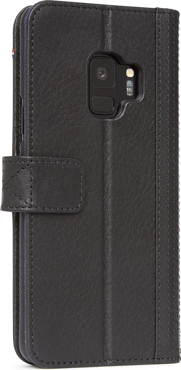 Decoded Leather Wallet Case Samsung Galaxy S9 - 3 Pasjes - Zwart