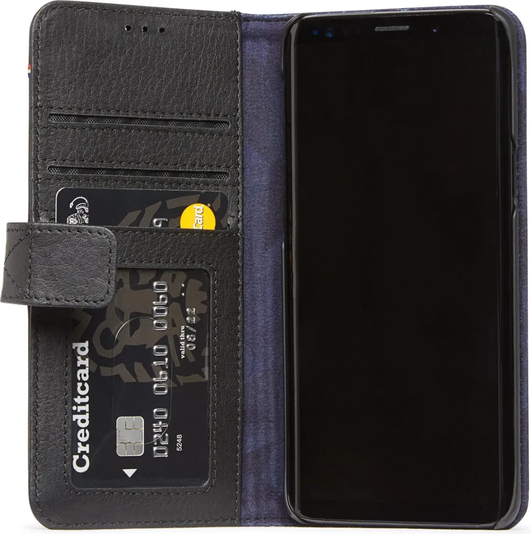 Decoded Leather Wallet Case Samsung Galaxy S9 - 3 Pasjes - Zwart