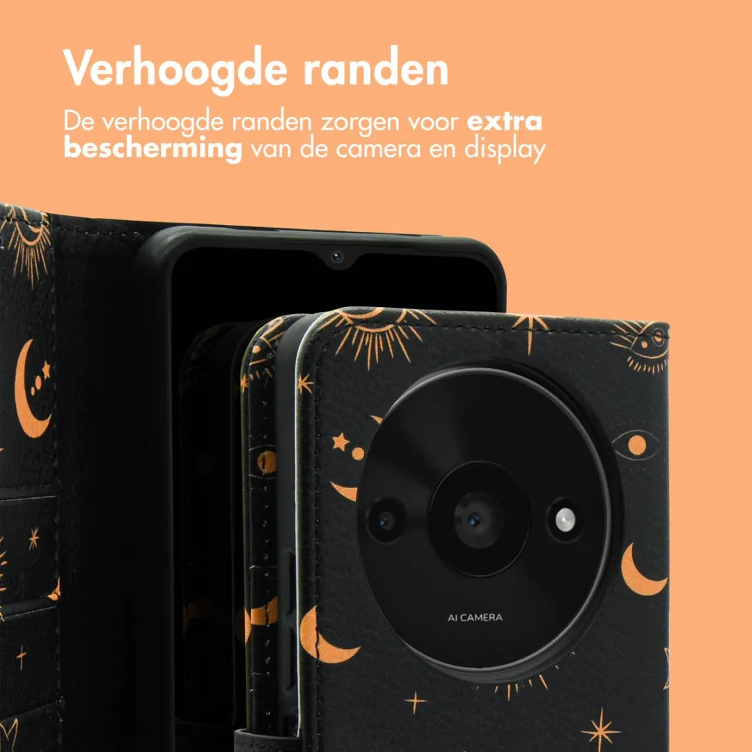Imoshion Hoesje Xiaomi Redmi A3 Sky Black - 3 Pasjes