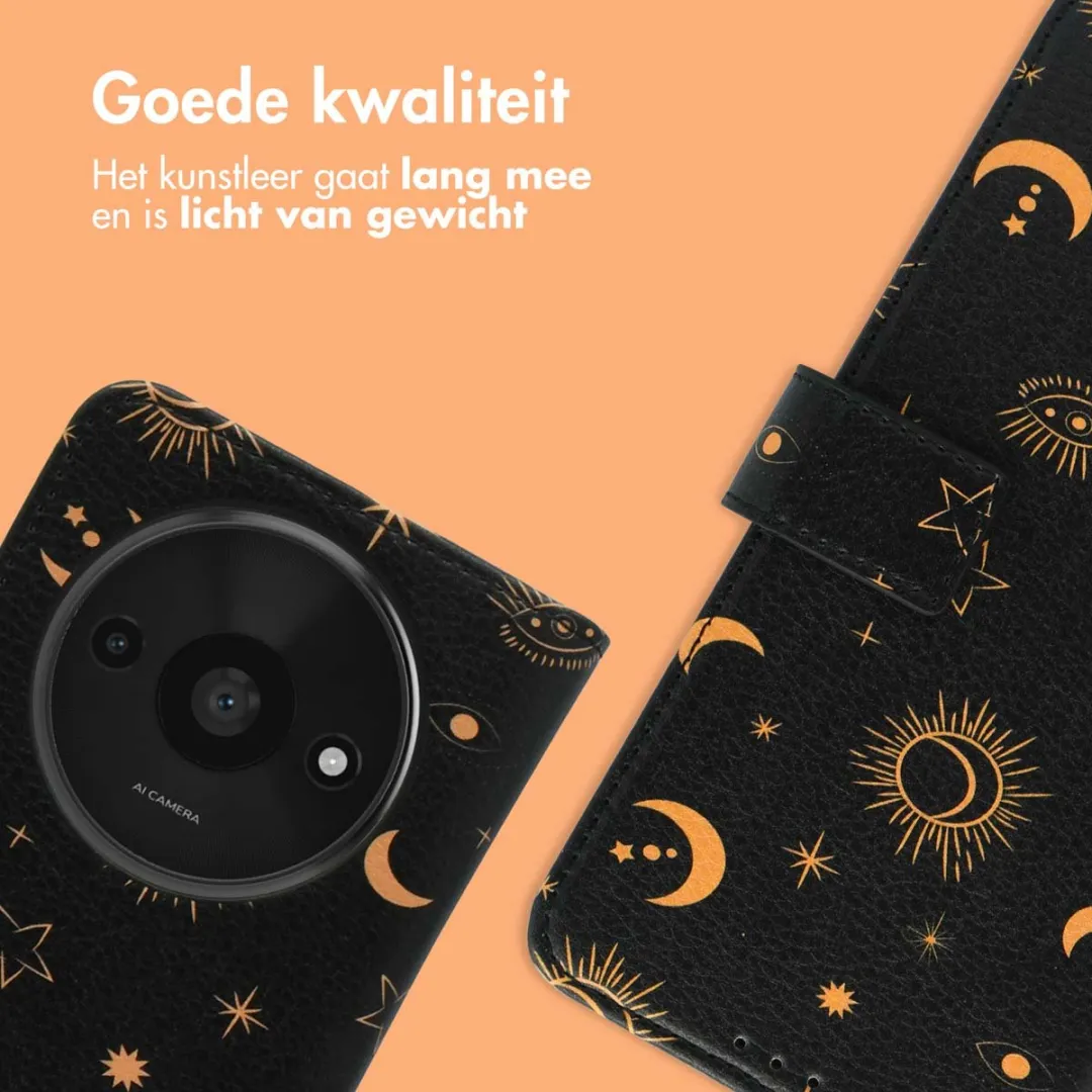 Imoshion Hoesje Xiaomi Redmi A3 Sky Black - 3 Pasjes
