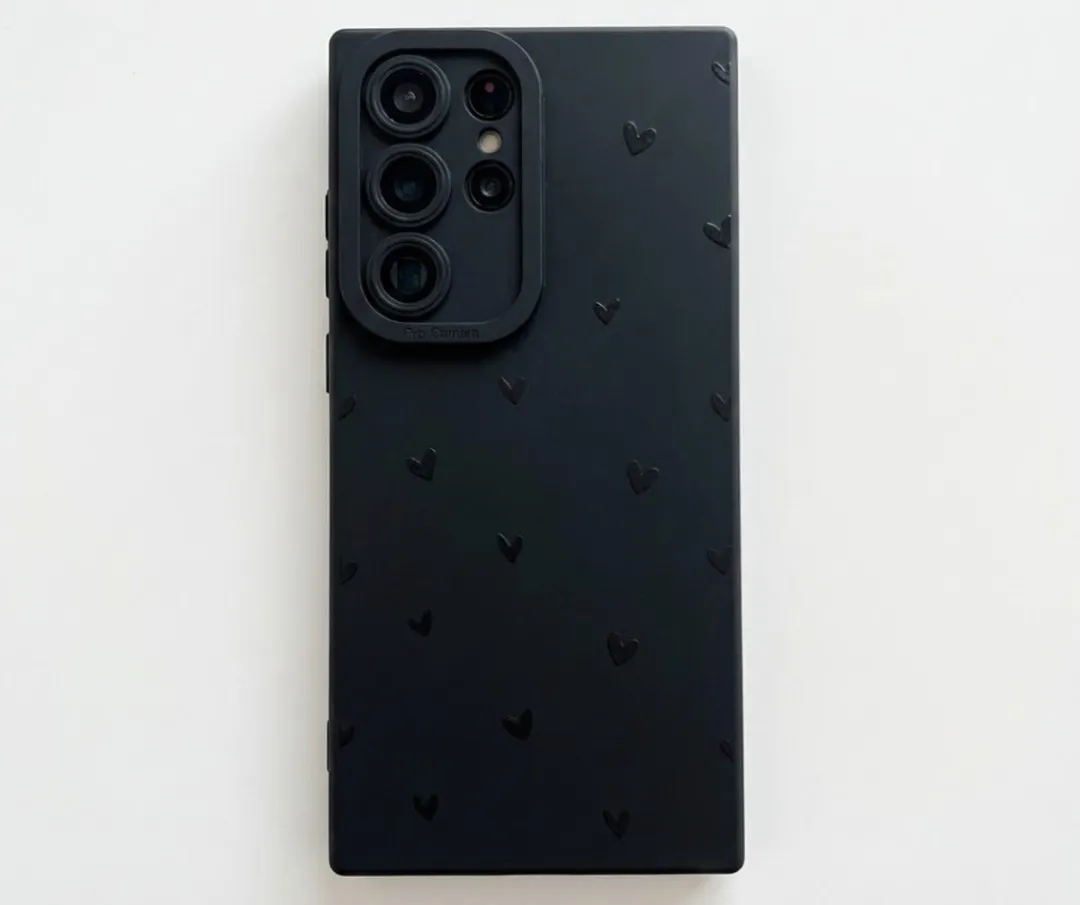 NUVEX Mat Zwart Hoesje Samsung Galaxy S25 Ultra