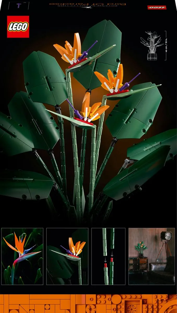 LEGO Creator Expert Paradijsvogelplant 10289 - 1173 Stukken - afbeelding 6 van 6