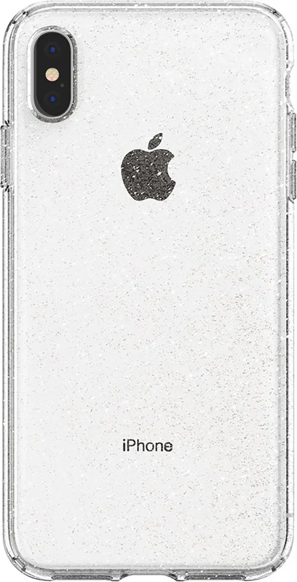 Spigen Liquid Crystal Glitter iPhone XS Max Hoesje
