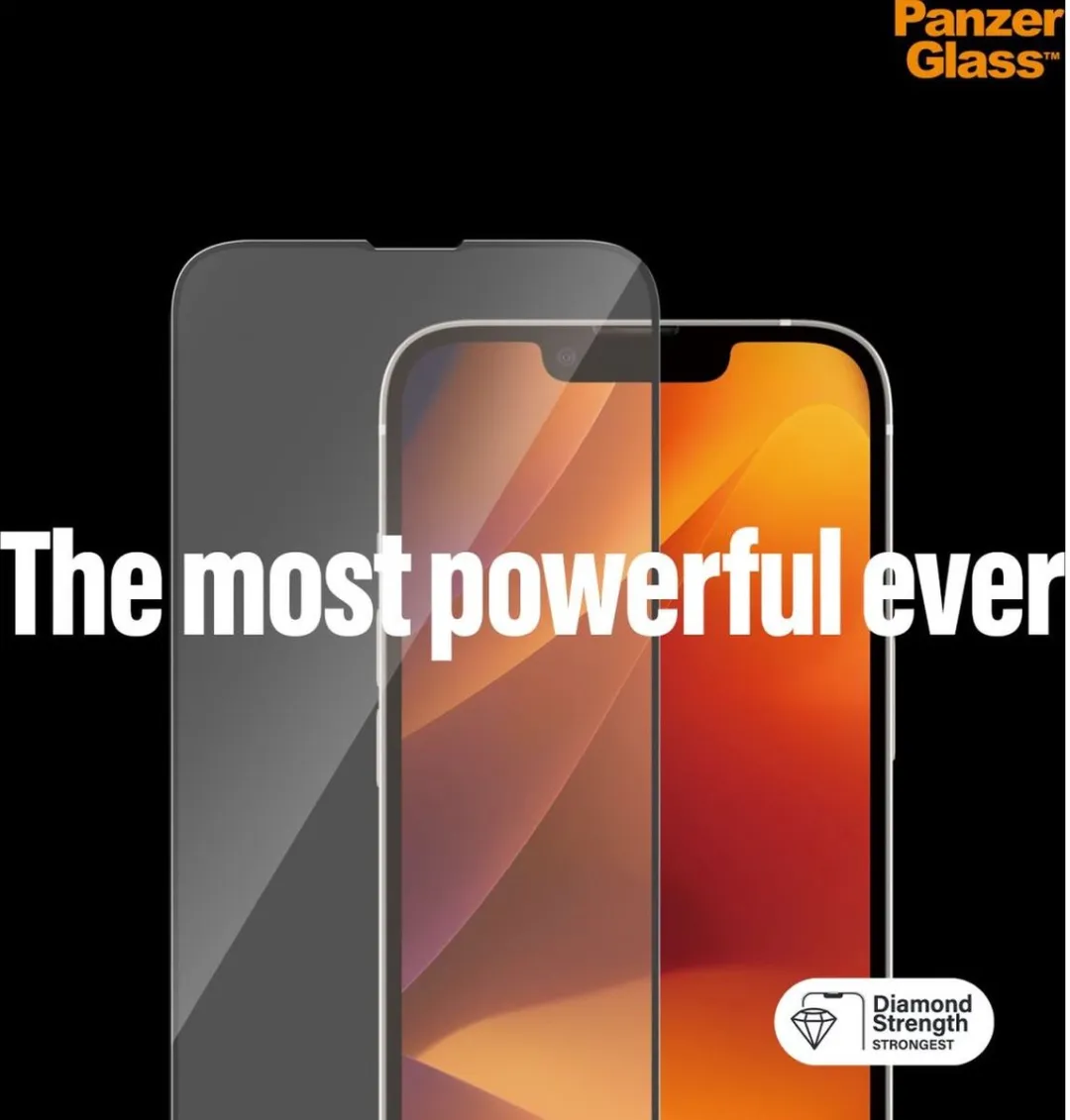 PanzerGlass Classic Fit iPhone 13 Glazen Screenprotector - 1 Stuk