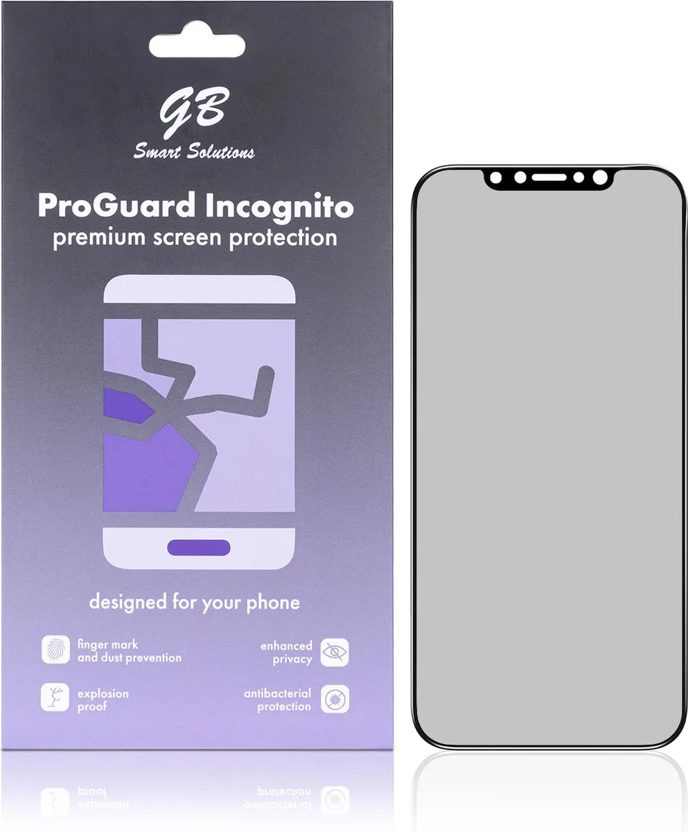 GB ProGuard Incognito Privacy Screenprotector iPhone Xs Max/11 Pro Max - 2 Stuks - afbeelding 6 van 6