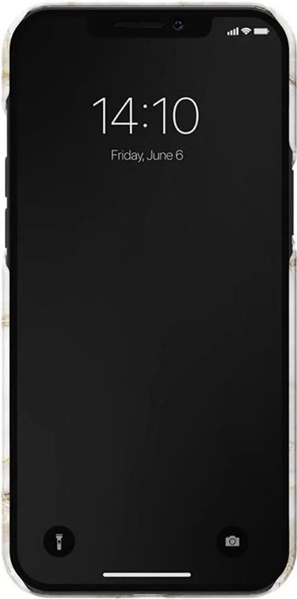 iDeal of Sweden iPhone 12 Pro Max Backcover - Golden Pearl Marble - afbeelding 2 van 6