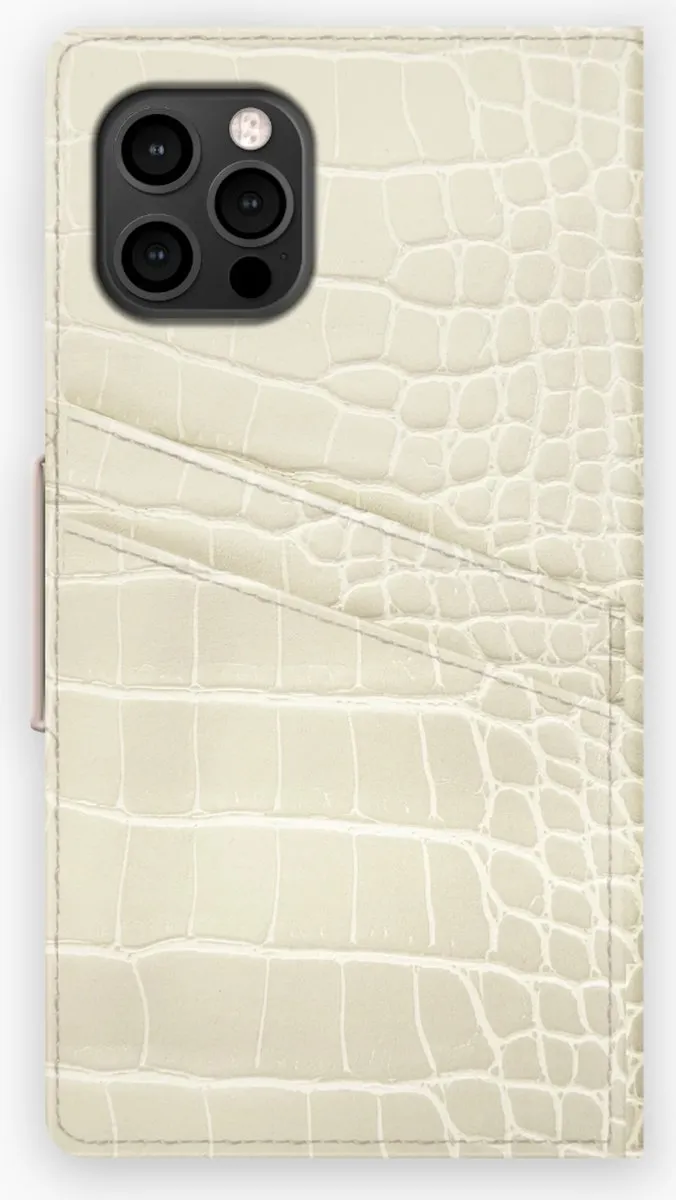 iDeal of Sweden Atelier Wallet iPhone 12/12 Pro Cream Beige
