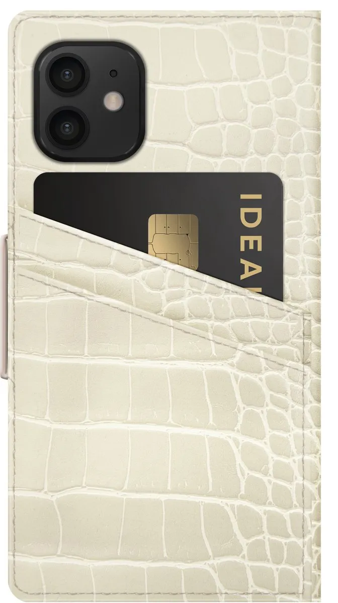 iDeal of Sweden Atelier Wallet iPhone 12/12 Pro Cream Beige