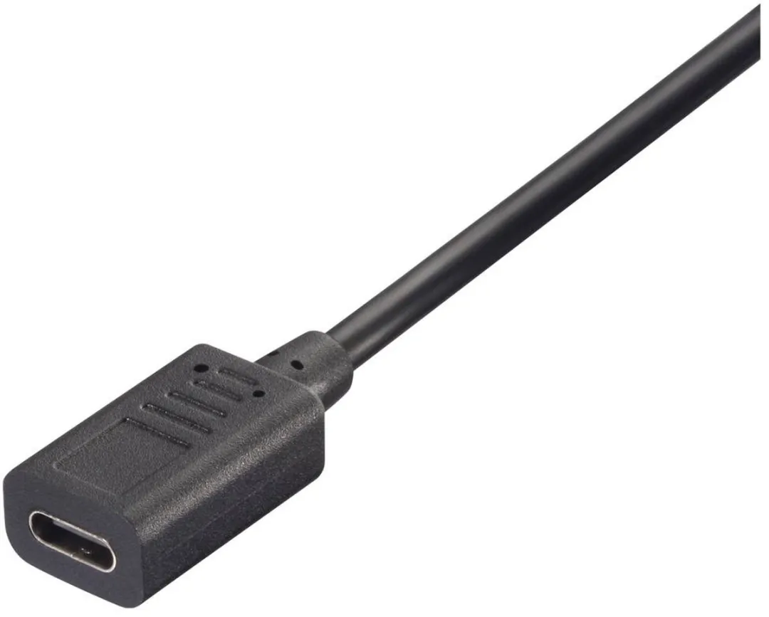 Renkforce USB-C Adapterkabel RF-6443954 - 30cm - Zwart