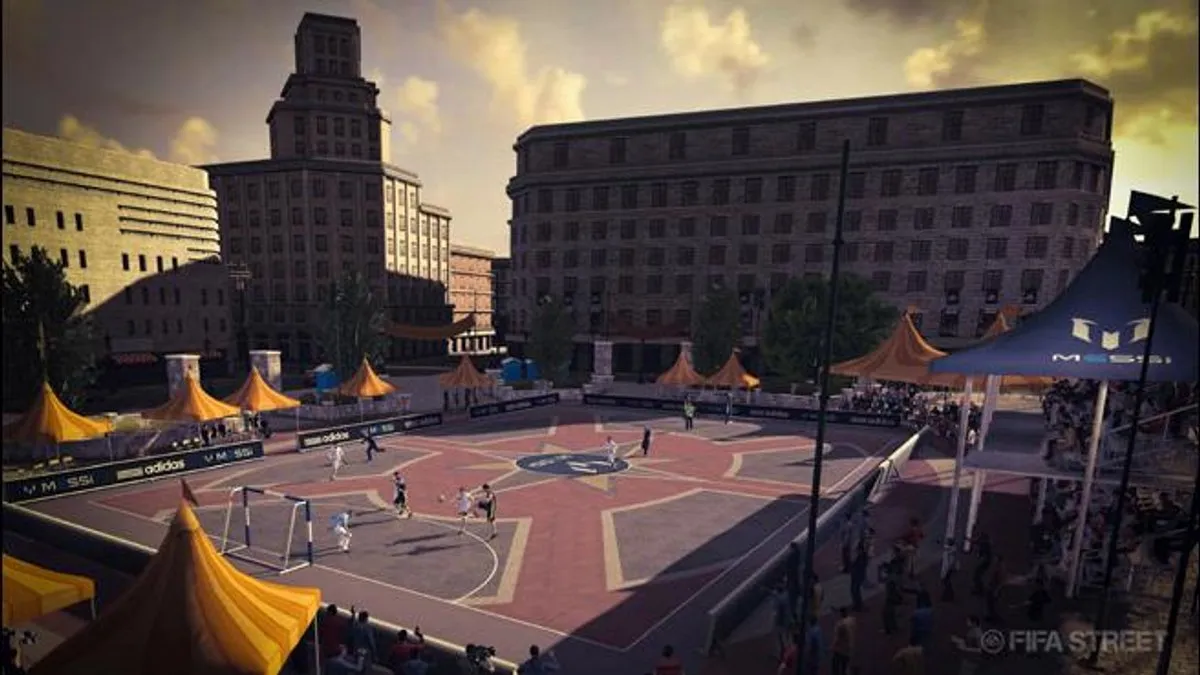 EA FIFA Street FR Xbox 360 - 7 Spelers Offline
