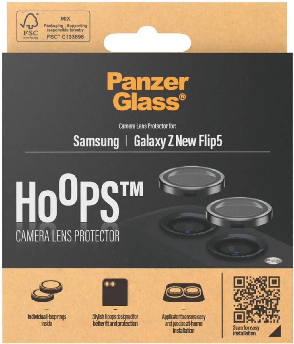PanzerGlass PZ-7372 Camera Lens Protector - Zwart - afbeelding 6 van 6