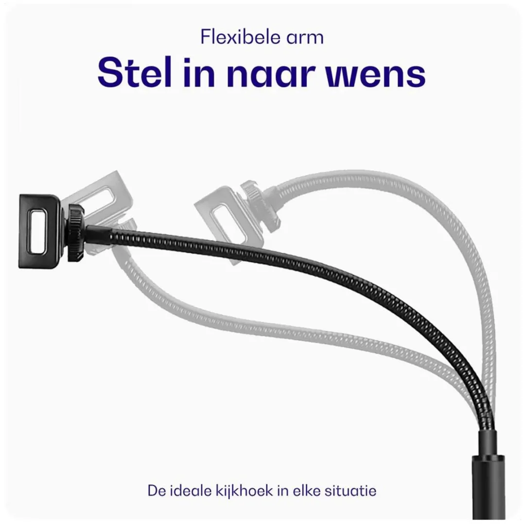Buddi Tab Houder Zwanenhals - 23 Inch - Zwart