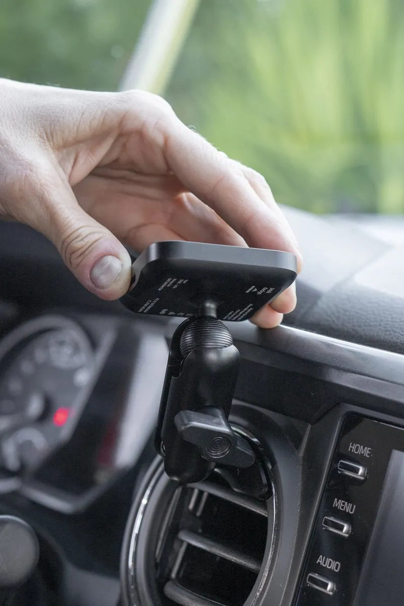 Peak Design Mobile Car Mount 20mm Ball Adapter Charging v2 - Zwart