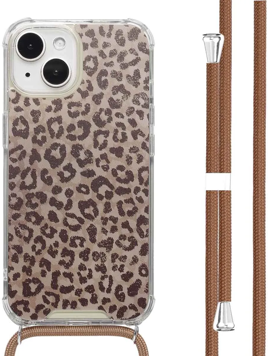 Imoshion iPhone 15 Hoesje Leopard Mood - afbeelding 6 van 6