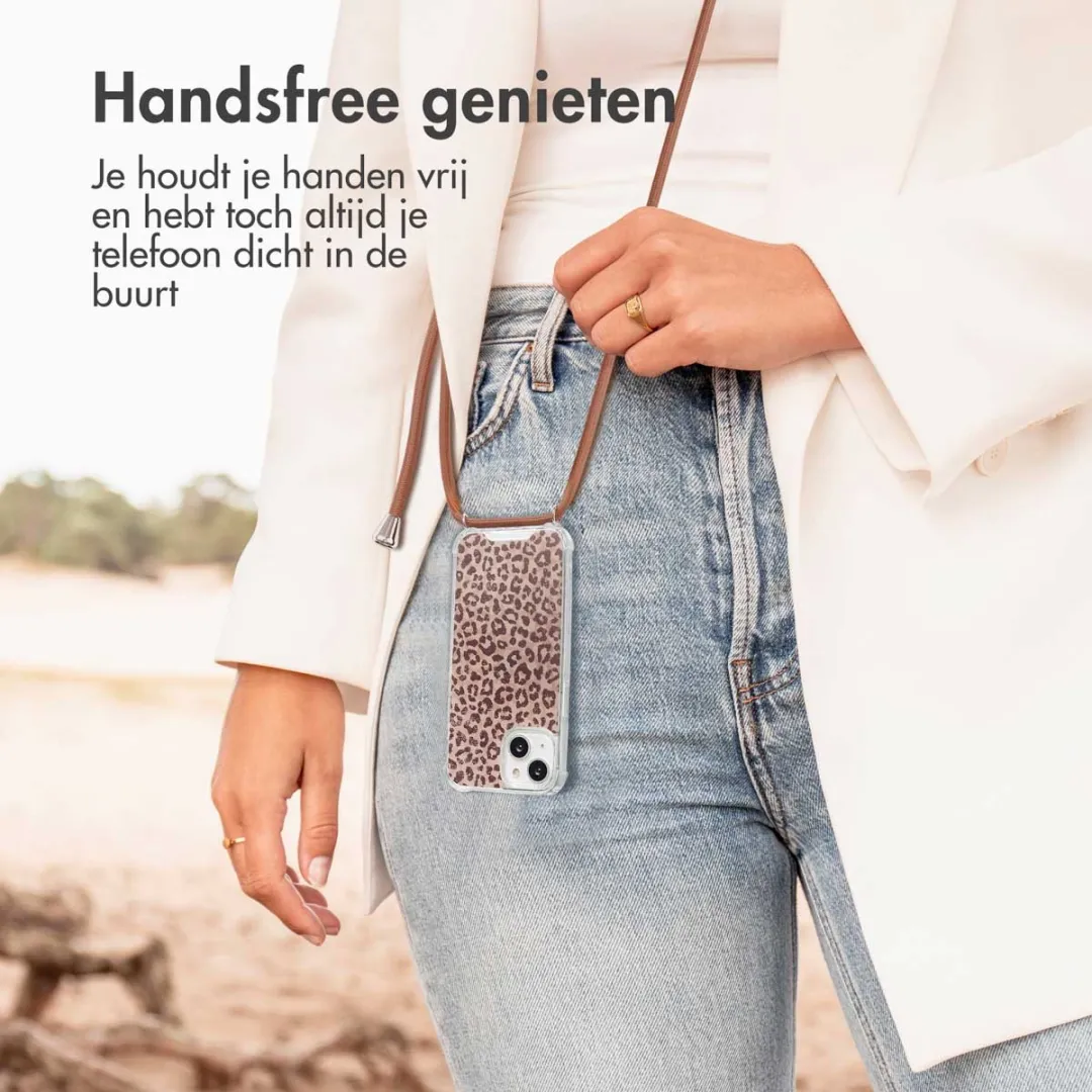 Imoshion iPhone 15 Hoesje Leopard Mood