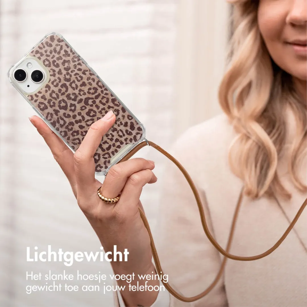 Imoshion iPhone 15 Hoesje Leopard Mood