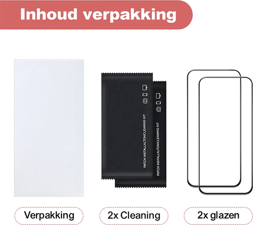 GB ProGuard Elite Screenprotector Samsung Galaxy A55 - 2 Stuks