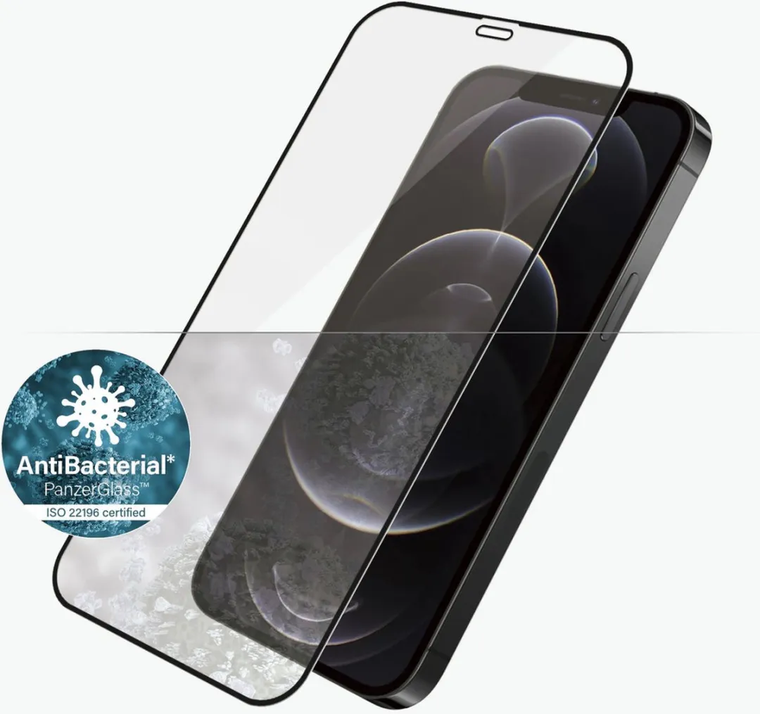 PanzerGlass PZ-2711 Screenprotector iPhone 12 - Zwart
